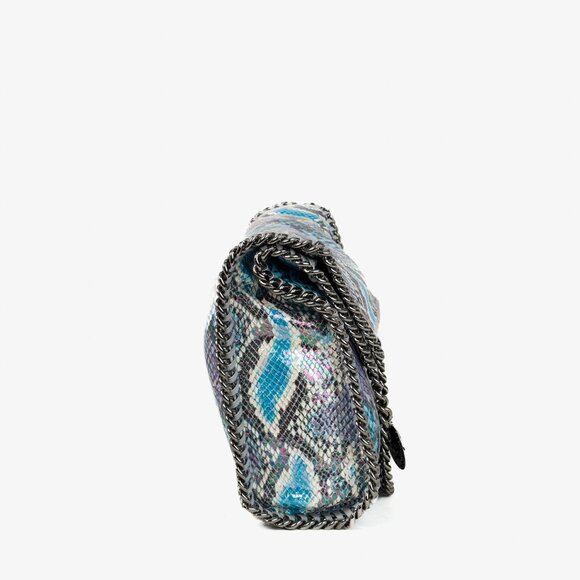 Stella McCartney Vegan Eco Python Oleographic Falabela Chain Tote - Picture 3 of 12